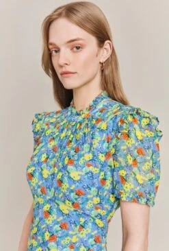 Nicola Georgette Midi Dress